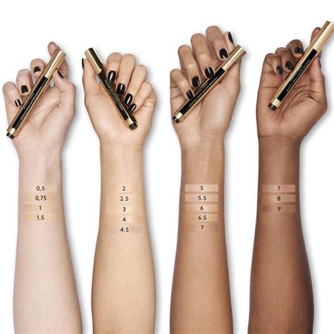 ysl touche eclat colour guide|ysl touche eclat concealer boots.